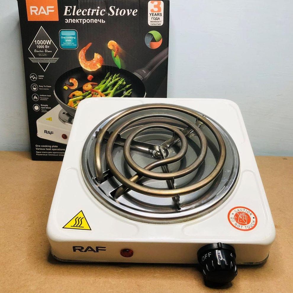 Original RAF Electric Stove With Heating Sensor 1000w | RAF Hot Plate For Cooking & Kitchen | Electric Stove (Box Packing)