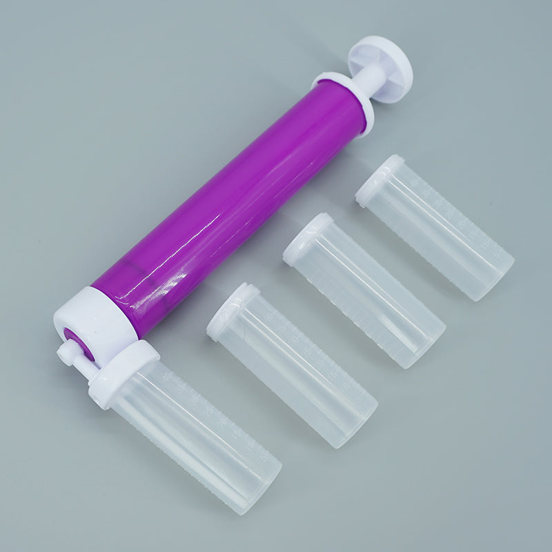 Cake Manual Airbrush Cake Spray Gun with 4 Decorating Tubes – DIY Cake Decorating & Baking Tool
